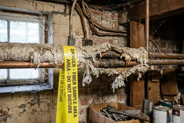 Pipe wrap insulation sampling